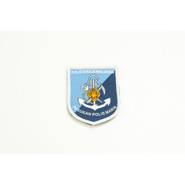 PDRM PASUKAN MARINE BADGE WOVEN